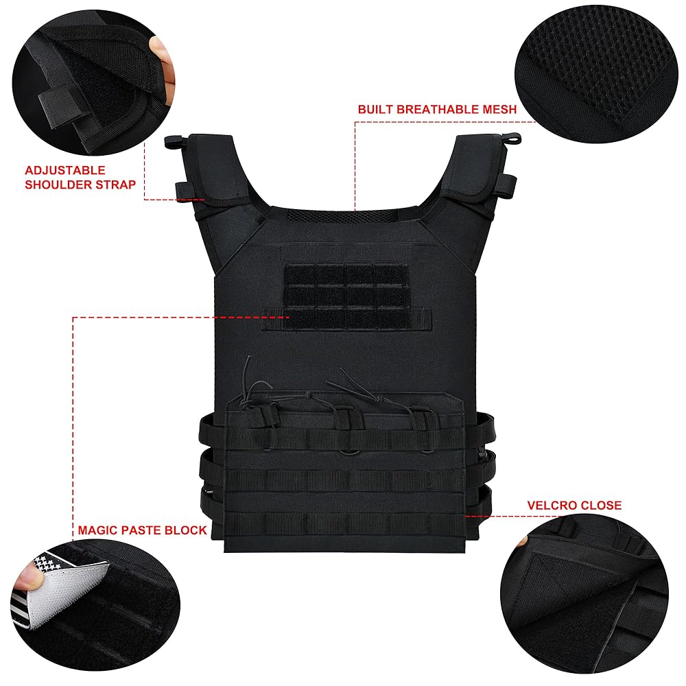 Amazon.com: Outdoor Tactical Vest,Ultra-Light Breathable